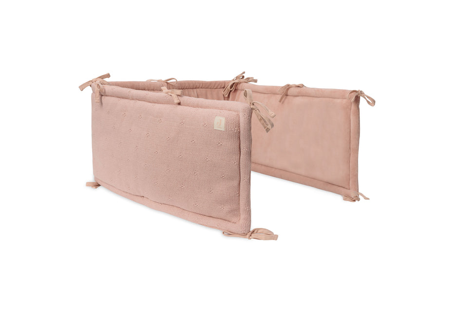 Jollein Boxbumper Cosy Knit Wild Rose 180 X 30 Cm