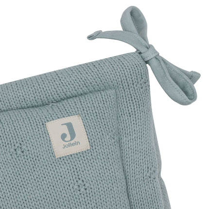 Jollein Boxbumper Cosy Knit Sea Green 180 X 30 Cm