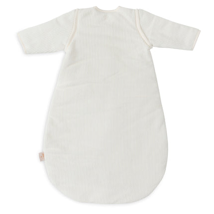 Jollein Slaapzak Baby Met Afritsbare Mouw Rond Rib Ivory