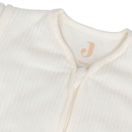 Jollein Slaapzak Baby Met Afritsbare Mouw Rond Rib Ivory