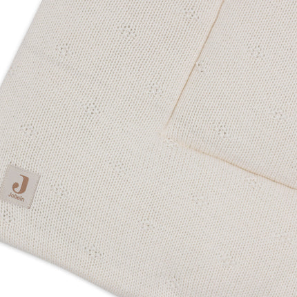 Jollein Boxkleed Cosy Knit Ivory 75 X 95 Cm