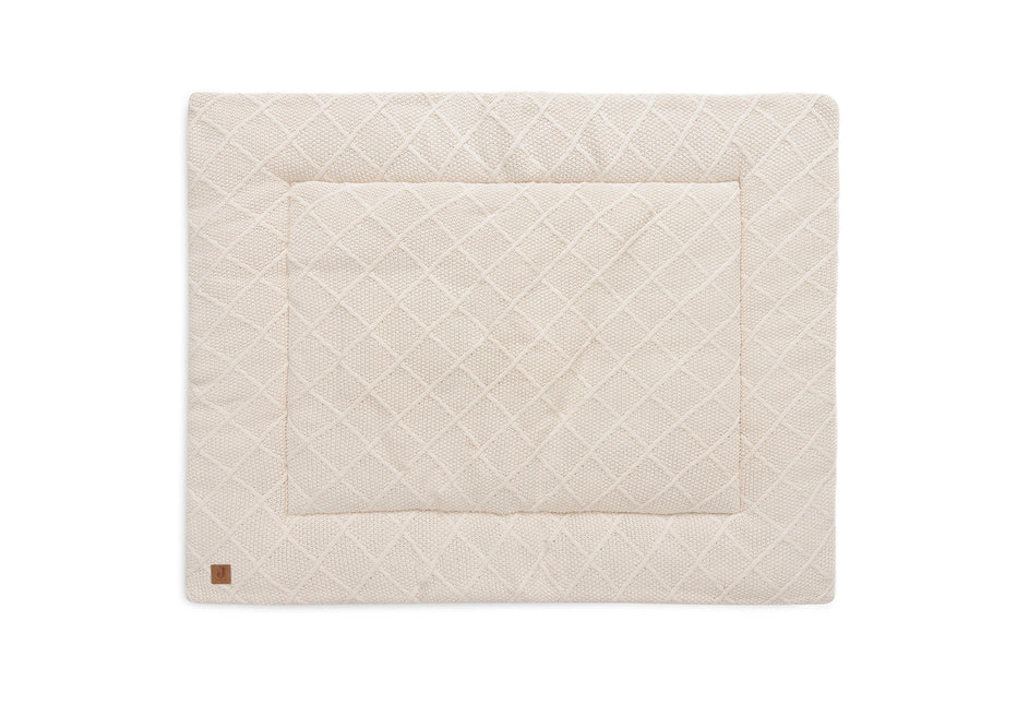 Jollein Boxkleed 75X95Cm Check Knit Oatmeal