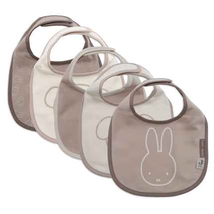 Jollein Slabbetje Waterproof Miffy And Friends 5St