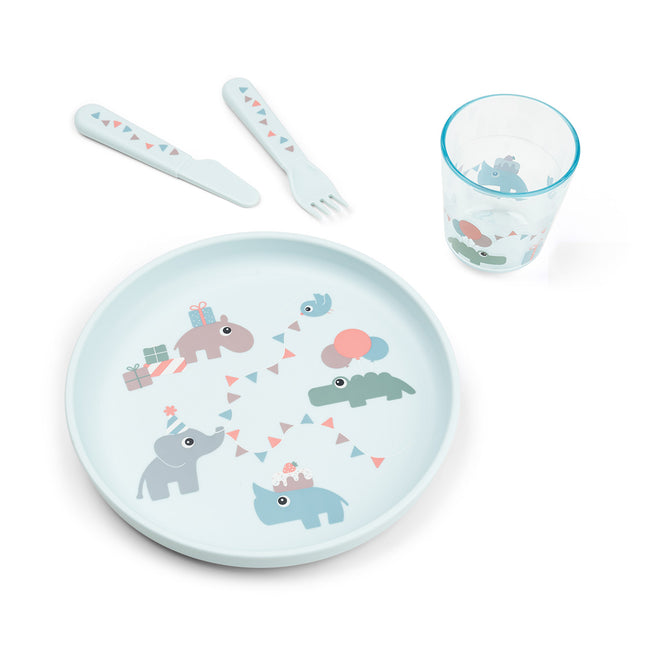 Done by Deer Kinderservies Set Celebration Blue