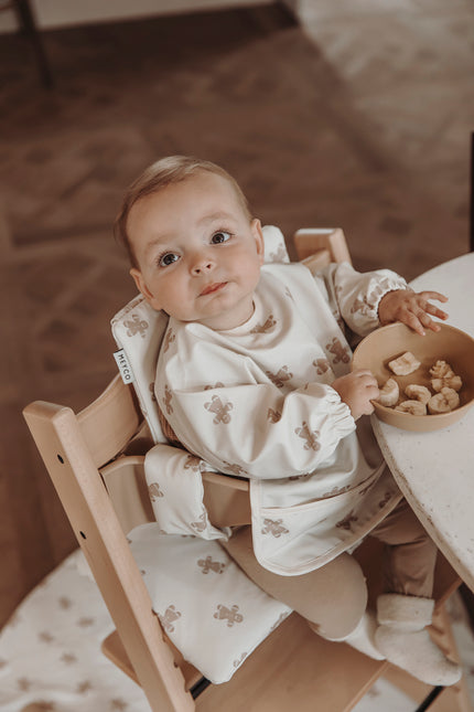 Meyco Baby Gingerbread Stoelverkleiner Meegroei Soft Sand