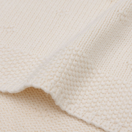 Jollein Wiegdeken Cosy Knit Ivory 75 X 100 Cm