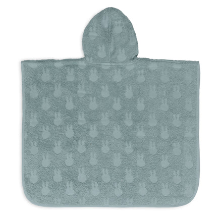 Jollein Badponcho Miffy Jacquard Sea Green