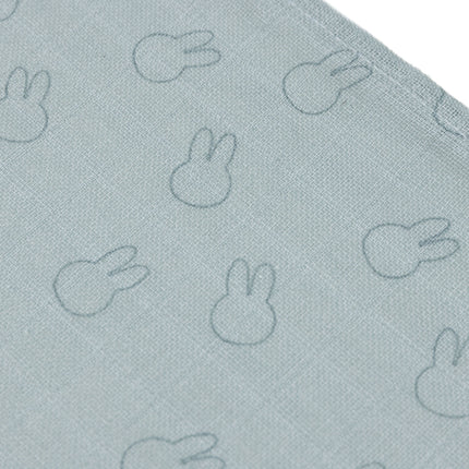 Jollein Hydrofiele Doek Miffy Silhouettes Sea Green 70 X 70 Cm 3St