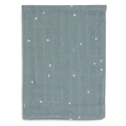 Jollein Washandje Twinkling Sea Green 15 X 20 Cm 3St