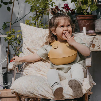 BIBS Slabbetje Overall Mustard