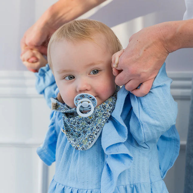 BIBS Slabbetje Bandana Liberty Capel Fossil Grey