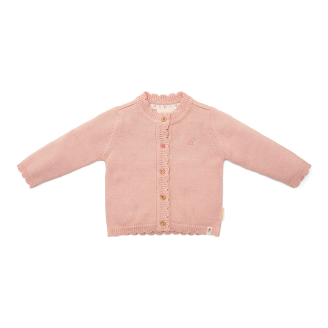 Little Dutch Baby Vestje Gebreid Soft Rose