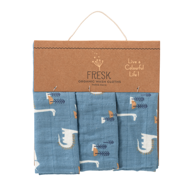 Fresk Washandjes set 3 st. Dino