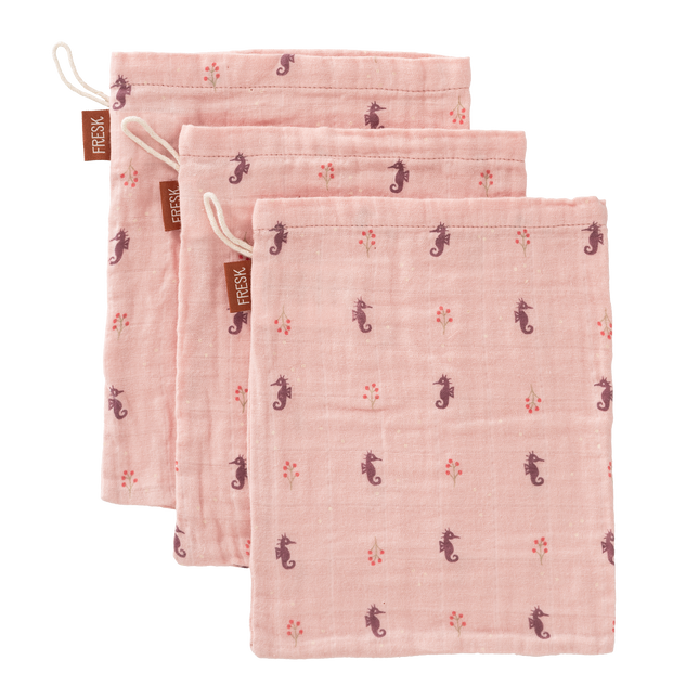 Fresk Washandjes set 3 st. Seahorse