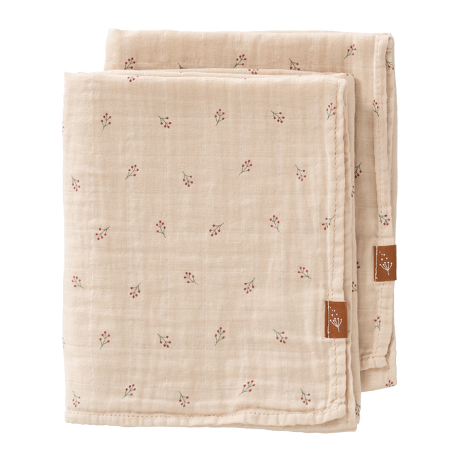 Fresk Swaddle set 2 st. 70x60 cm Berries