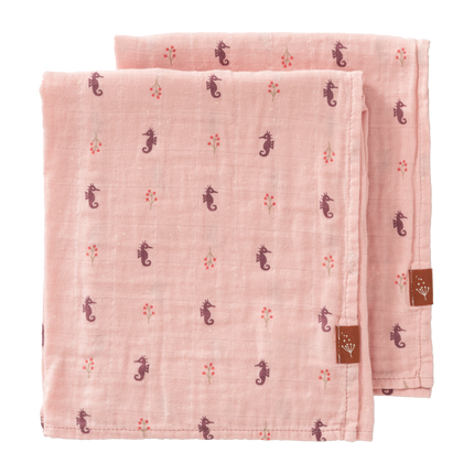 Fresk Swaddle set 2 st. 70x60 cm Seahorse