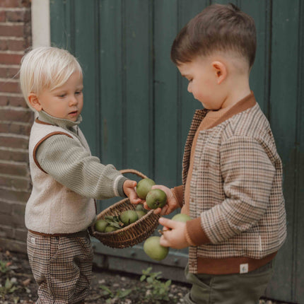 Little Dutch Toddler Boys Winter Gilet Sand