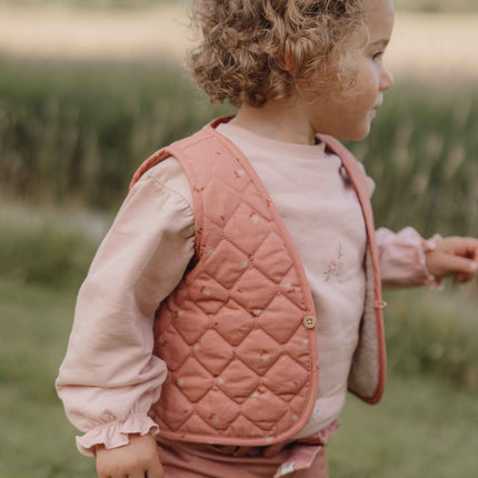 Little Dutch Baby Sweater Soft Rose