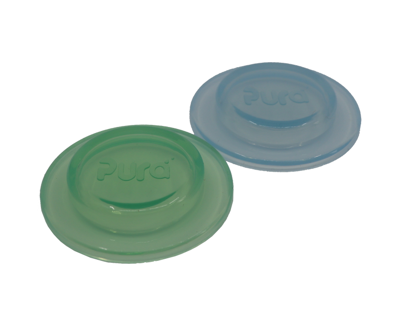 Pura silicone afsluitdisk 2 stuks Moss en Mint