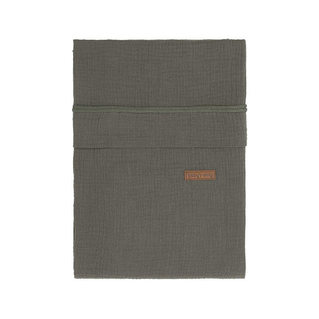 Baby's Only Dekbedovertrek Breeze Khaki 100x135cm - Baby's Only - Babywinkel - 8720088330722