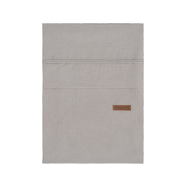 Baby's Only Dekbedovertrek Breeze Urban Taupe 100x135cm - Baby's Only - Babywinkel - 8720088339985