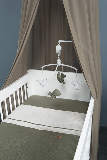 Baby's Only Dekbedovertrek Classic Khaki 80x80cm - Baby's Only - Babywinkel - 8719497044559