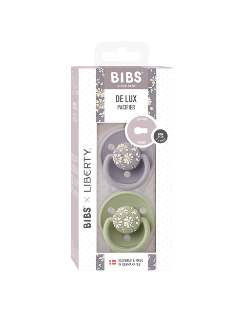 BIBS Teat Liberty De Lux Sage 2szt.