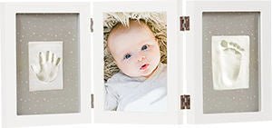 Dooky Geschenkdoosje Baby Print Triple Frame Kit Happy Hands - Dooky - Babywinkel - 5038278002070