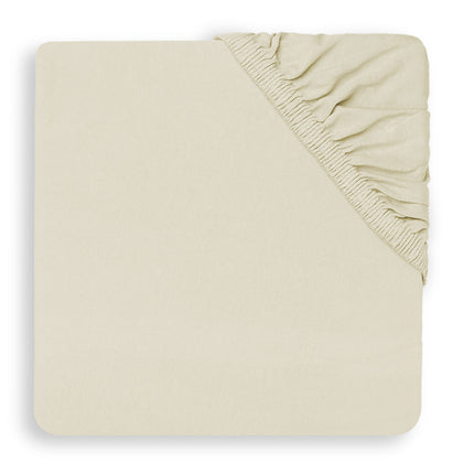 Jollein Hoeslaken Jersey Boxmatras Ivory 75x95cm