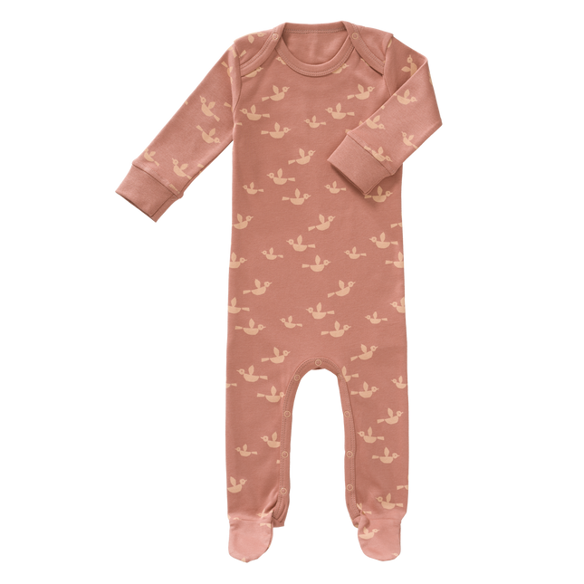 Fresk Baby Pyjama Met Voet Bird