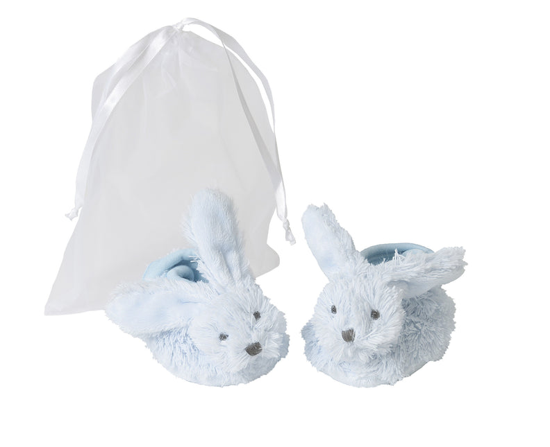 Happy Horse Babyslofjes Konijn Richie In Organza Tas Blue 10cm