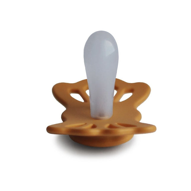 Frigg Speen Maat 1 Lucky Symmetrical Honey Gold Silicone