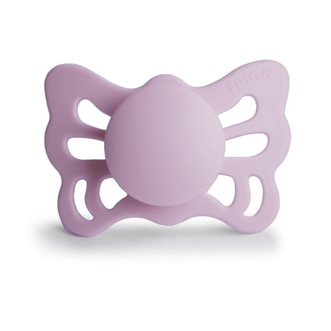 Frigg Speen Maat 1 Butterfly Anatomical Soft Lilac Silicone