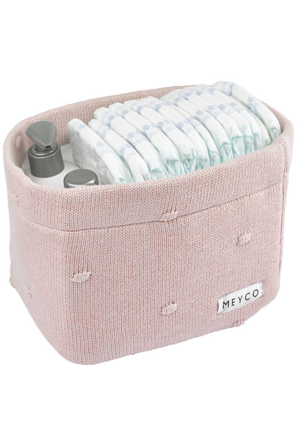 Meyco Commodemandje Small Mini Knots Soft Pink