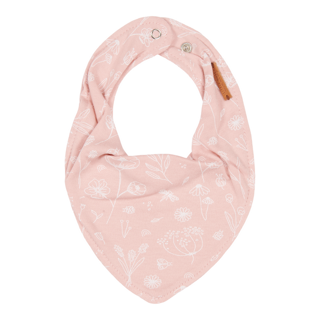 Little Dutch Bib Bandana Wild Flowers Pink