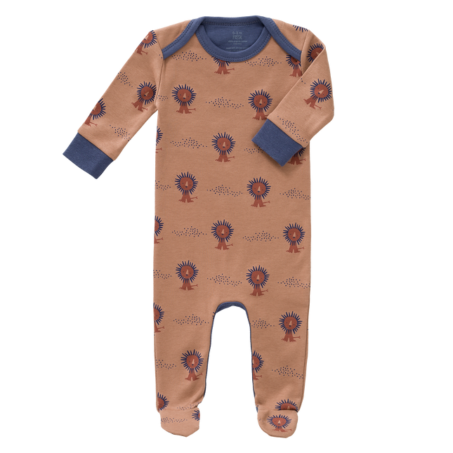 Fresk Baby Pyjama Met Voet Lion