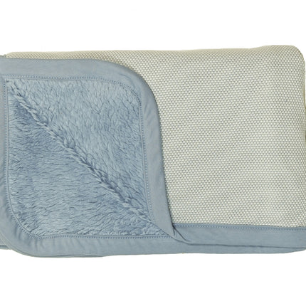 Snoozebaby Wiegdeken T.O.G 2.0 Fresh Blue 100x75cm