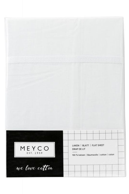 Meyco Cradle Sheet Piping White