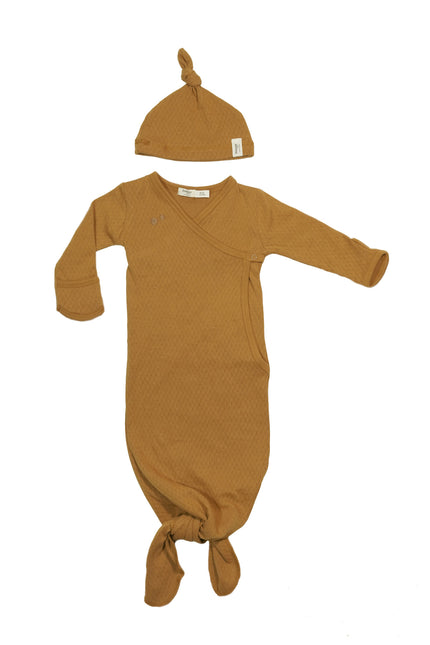 Snoozebaby Slaapzak Baby Cocon Incl Hat Toffee 60cm