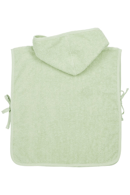 Meyco Bathponcho 1-3 lata Basic Terry Soft Green