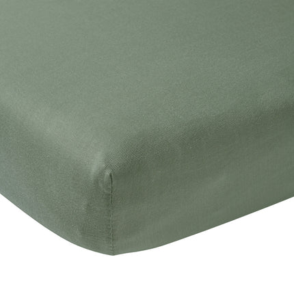 Meyco Hoeslaken Jersey 70X140/150 Forest Green