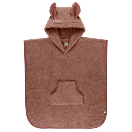 BIBS Badcape Baby Poncho Kangaroo Woodchuck