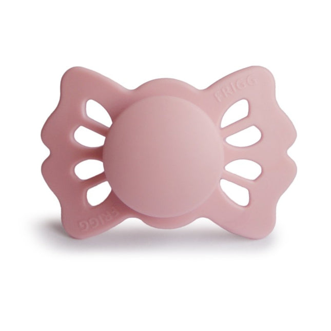 Frigg Speen Maat 1 Lucky Symmetrical Baby Pink Silicone