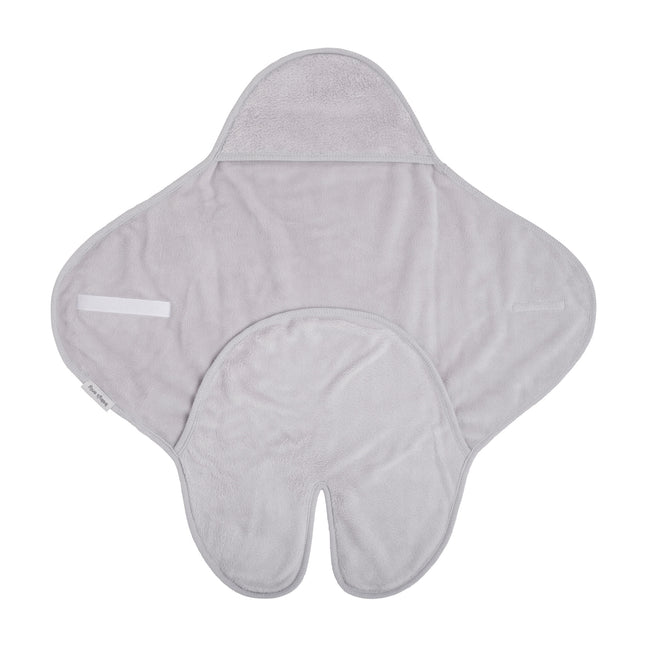 Baby's Only Wikkeldeken Baby Cozy Dusty Grey met Voetjes