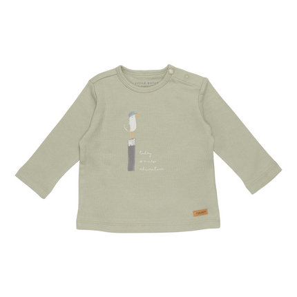 Little Dutch Shirt Lange Mouw Seagull Olive