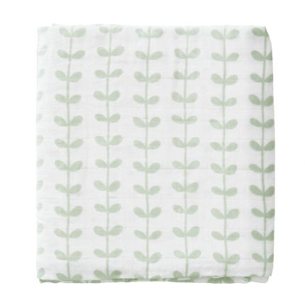 Fresk Hydrofiele Doek Leaves Mint 120cm 2st