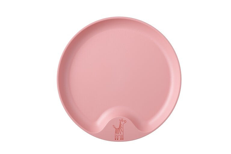 Mepal Baby Plate Mio Deep Pink