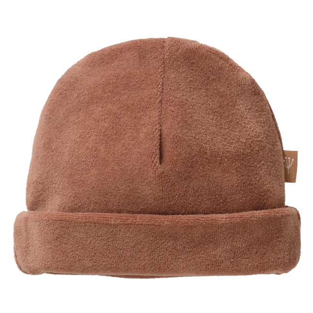 Fresk Baby Mutsje Velours Twany Brown