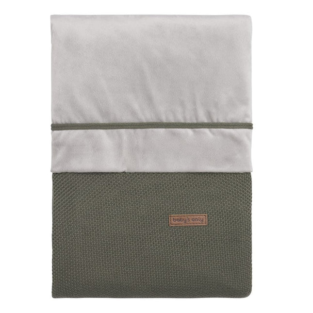 Baby's Only Dekbedovertrek Classic Khaki 100x135cm