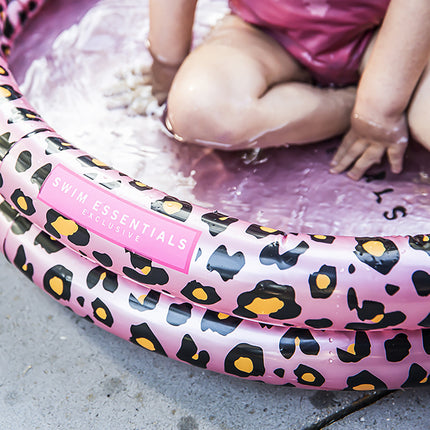 Swim Essentials Zwembad Baby Panterprint Rose Goud 60Cm